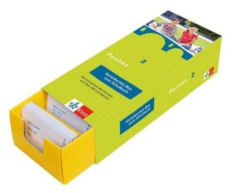 Karteikarten-Box zum Schulbuch