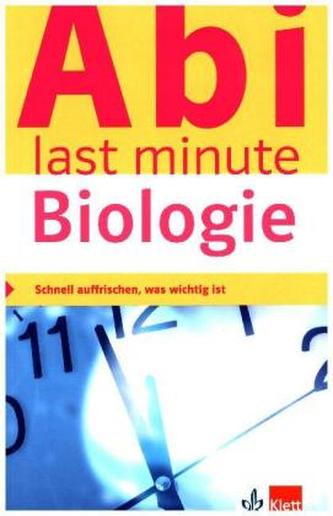 Abi last minute Biologie