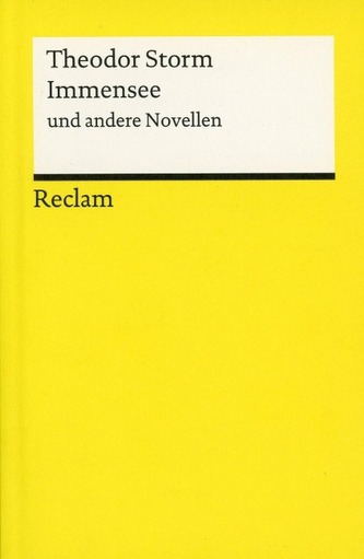 Immensee und andere Novellen