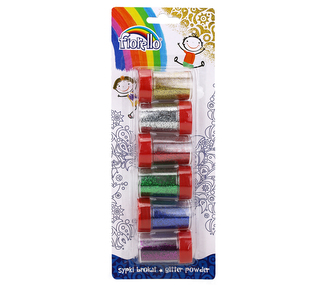 Glitr sypký 6g, 6ks FIORELLO, sypátko