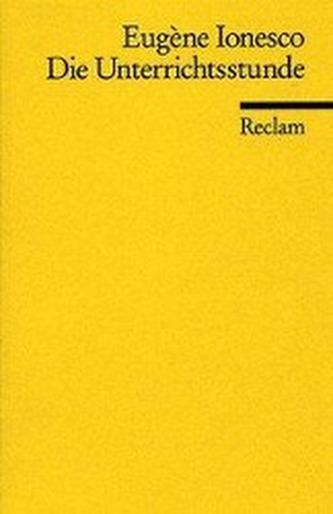 Die Unterrichtsstunde