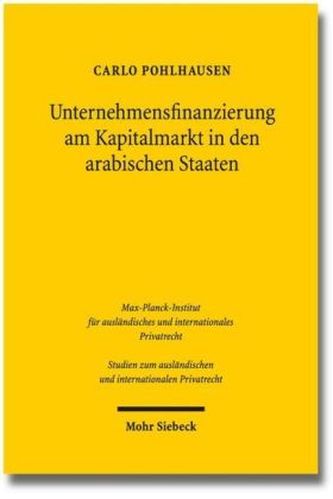 Unternehmensfinanzierung am Kapitalmarkt in den arabischen Staaten