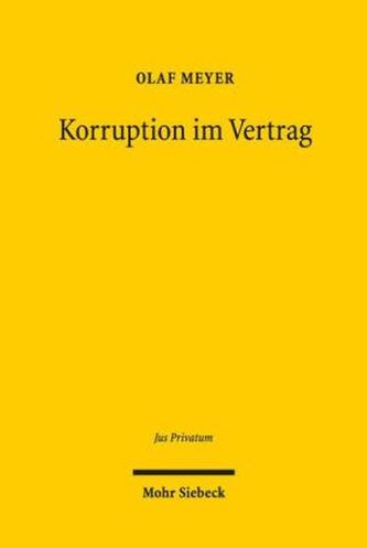 Korruption im Vertrag