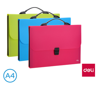 Aktovka spisová A4  7 přihrádek RIO DELI EB40202