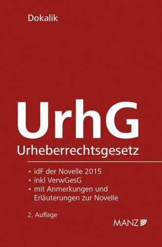 UrhG - Urheberrechtsgesetz (f. Österreich)