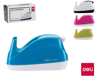 Odvíječ lepící pásky stolní DELI do 18mm E808 Odvíječ lepící pásky stolní DELI do 18mm E808