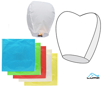 Lampion štěstí 76 x 50 x 37cm LUMA