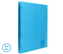 Pořadač LUMA A4 diagonální 4 kroužkový modrý