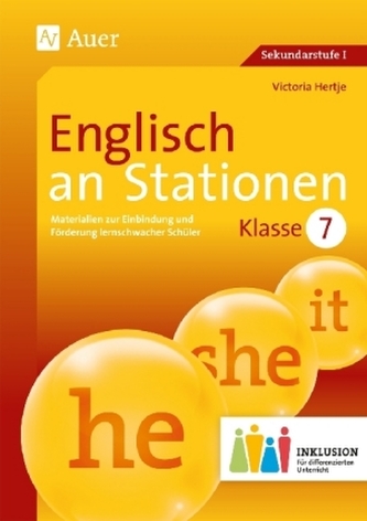 Englisch an Stationen 7 Inklusion, m. Audio-CD