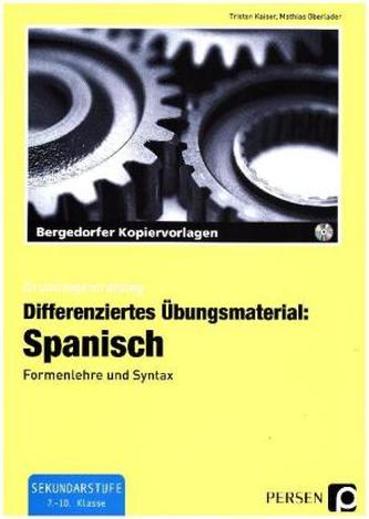 Differenziertes Übungsmaterial: Spanisch, m. CD-ROM