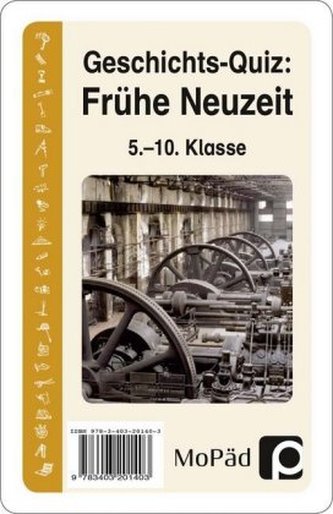 Geschichts-Quiz: Frühe Neuzeit (Kartenspiel)