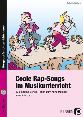 Coole Rap-Songs im Musikunterricht, m. Audio-CD