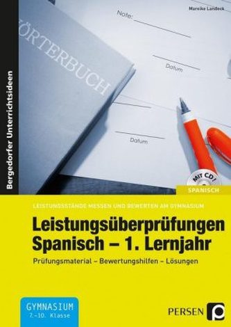 Leistungsüberprüfungen Spanisch - 1. Lernjahr, m. CD-ROM