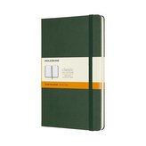 Moleskine Zápisník tvrdý linkovaný zelený L