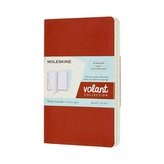 Moleskine Volant zápisníky linkované oranžový modrý S