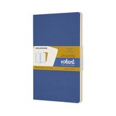 Moleskine Volant zápisníky linkované modrý žlutý L