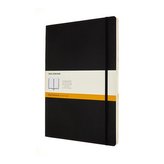 Moleskine Zápisník měkký linkovaný černý A4