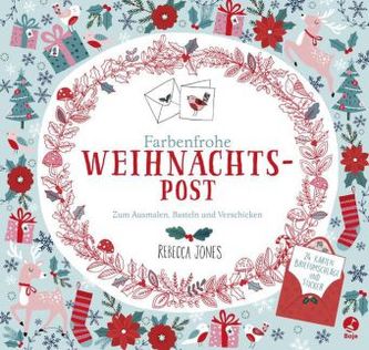 Farbenfrohe Weihnachtspost
