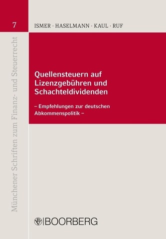 Quellensteuern auf Lizenzgebühren und Schachteldividenden