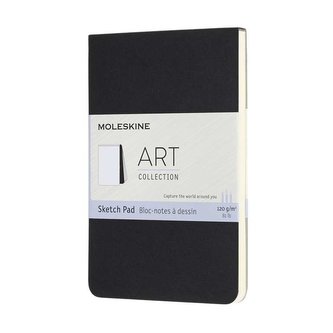 Moleskine Skicář blok černý S
