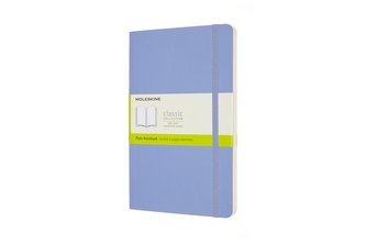 Moleskine Zápisník měkký čistý sv. modrý L