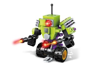 Qman Pioneer Police-Apocalypse 1802-4 Robot Anti-Tank Soldier