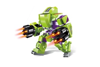 Qman Pioneer Police-Apocalypse 1802-2 Robot Armored Trooper
