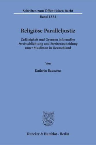 Religiöse Paralleljustiz