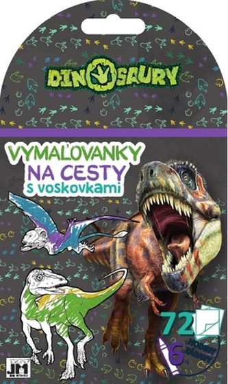 Vymaľovanky na cesty Dinosaury