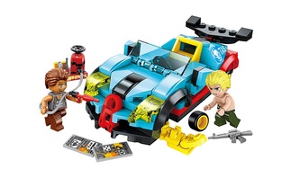 Qman Police Battle Force 1926-3 Krádež superauta