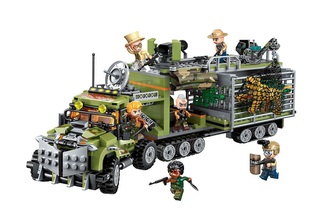 Qman Police Battle Force 1924 Mobilní základna Sin