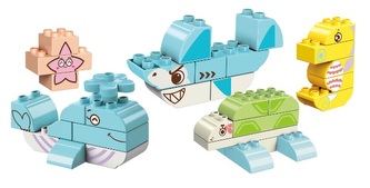 Qman První kostky 5001 Mořský svět