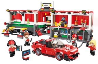 Qman MineCity 4204 Mobilní závodní box