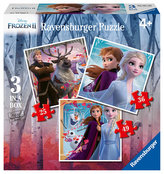 Puzzle Ledové království 2/3v1