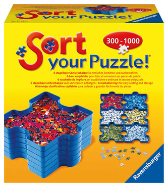 Třídič na puzzle - 6 úložných misek