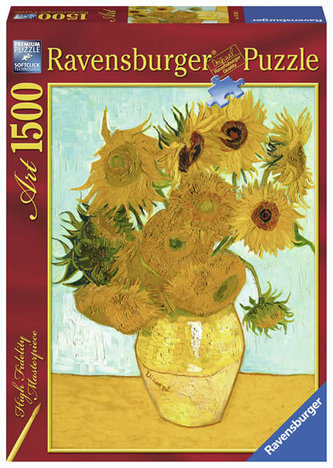Puzzle Vincent van Gogh: Slunečnice 1500 dílků