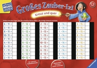 Großes Zauber-1x1: Kreuz und quer