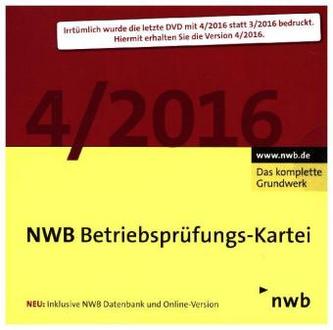 NWB Betriebsprüfungs-Kartei, DVD-ROM