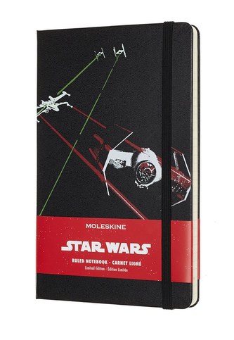 Moleskine Star Wars zápisník linkovaný L Ships