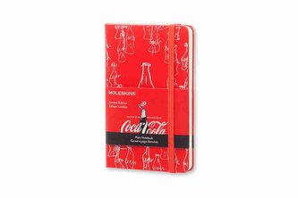Moleskine Coca-cola zápisník čistý S