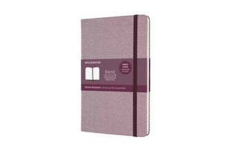 Moleskine Blend zápisník tečkovaný  purpurový L
