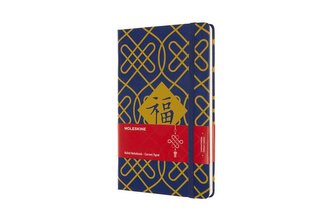 Moleskine Čínský zápisník linkovaný modrý L Moleskine Čínský zápisník linkovaný modrý L