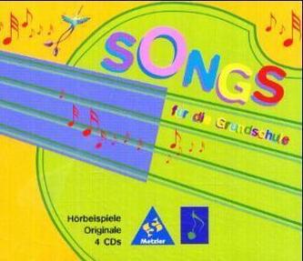 Songs für die Grundschule, Hörbeispiele, Originale, 4 Audio-CDs