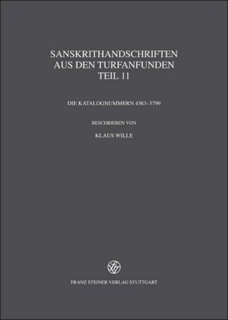 Sanskrithandschriften aus den Turfanfunden. Tl.11