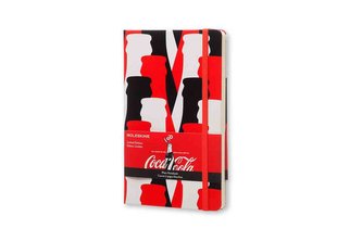 Moleskine Coca-Cola zápisník čistý L