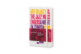 Moleskine Blue Note zápisník čistý bílý S