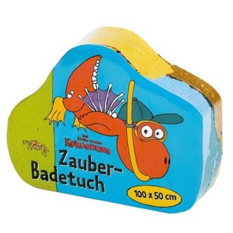 Der kleine Drache Kokosnuss - Zauber-Badetuch Der kleine Drache Kokosnuss - Zauber-Badetuch