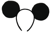 Mickey Mouse: čelenka -  plyšové uši