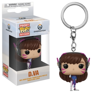 Funko POP Keychain: Overwatch: D.Va