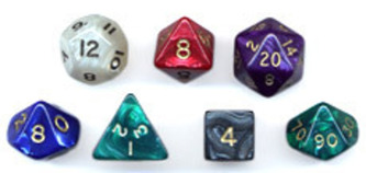 Kostka perleťová - K6 číslo